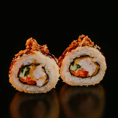 BBQ Chicken Tempura Roll.8 Stk.