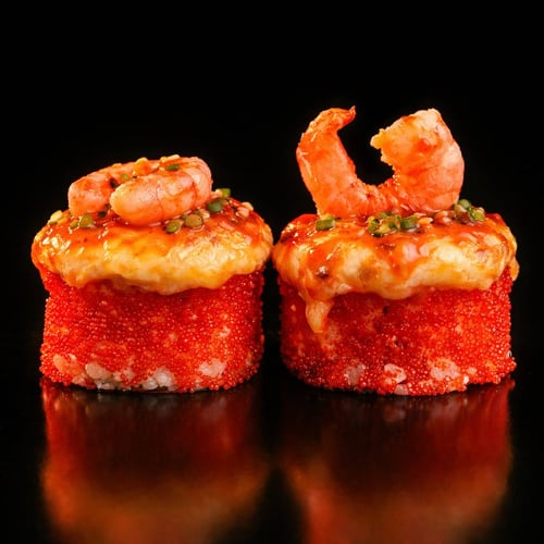 Cheesy Baked Shrimp Roll 8 Stk.