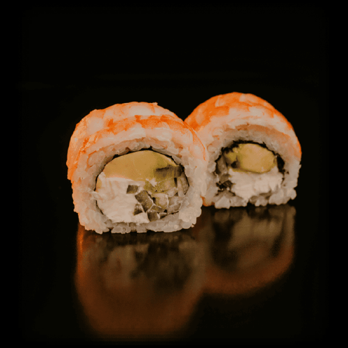 Philadelphia mit Garnele