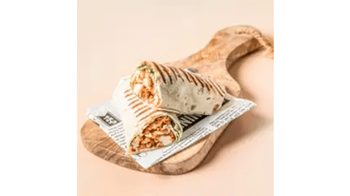 Chicken cheddar wrap