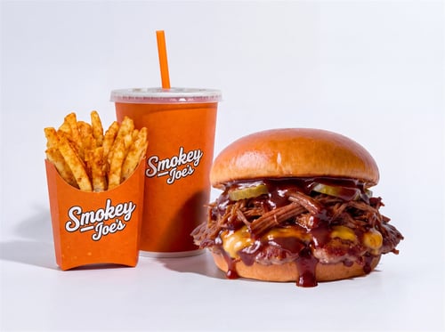 Messy Pulled Beef Joe menu