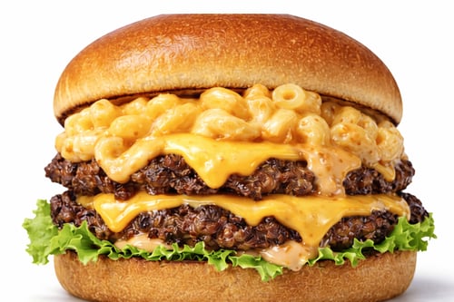 The Mac & Cheese Burger