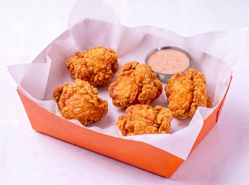 Chicken chunks, 5 stuks