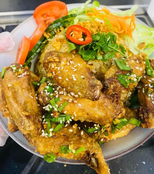 Fried-Rice Stir-fried Beef