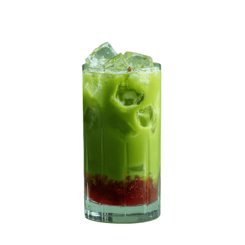Matcha Latte (Erdbeere)