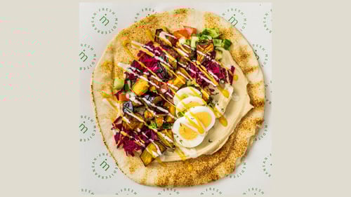 Flatbread Sabich