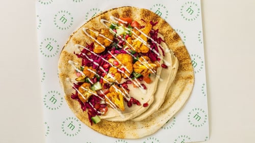 Flatbread Cauliflower Shawarma