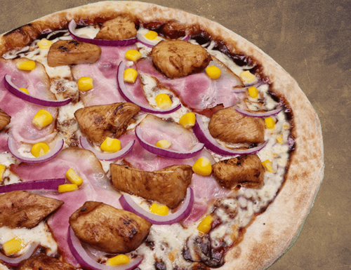 Pizza Chicken BBQ Italiano, ø 33cm