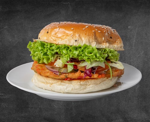 Veggi-Classic Burger als Menü