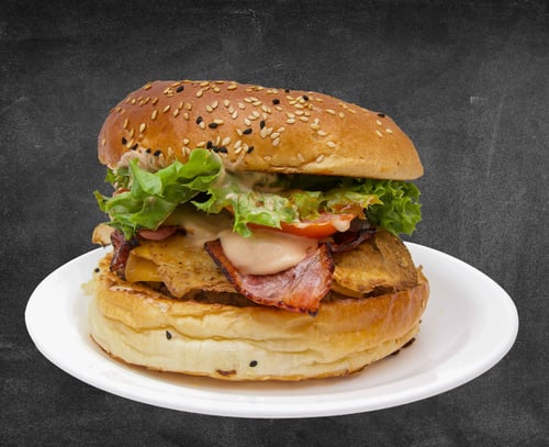Bacon Egg Burger einzeln, 180g