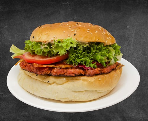 Like Meat Burger als Menü