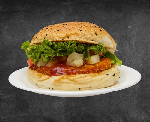 Chicken Süß-Sauer Burger als Menü