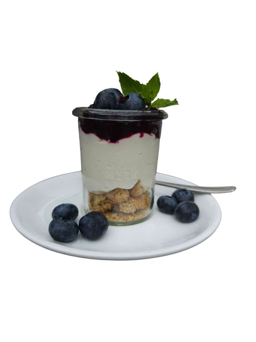 Blueberry-Cream Cake