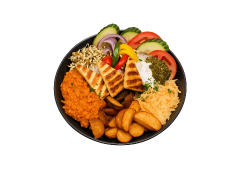 Halloumi Bowl (groß)