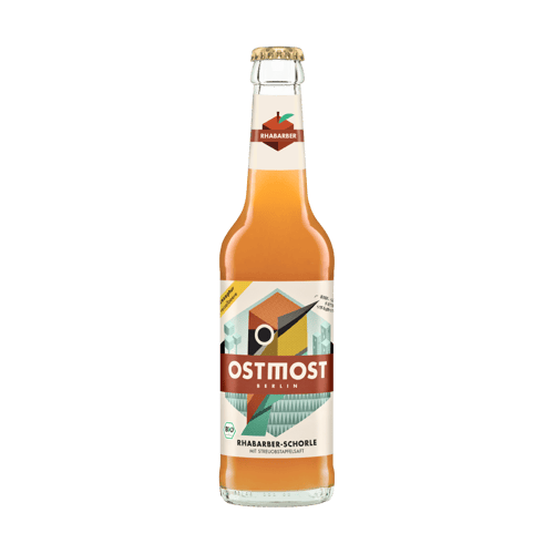 Ostmost Apfel-Rhabarber Schorle 0,33l