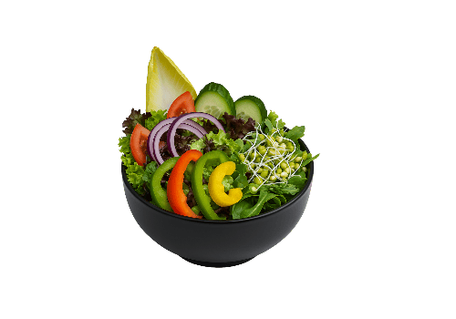 Kleiner gemischter Salat als Beilage