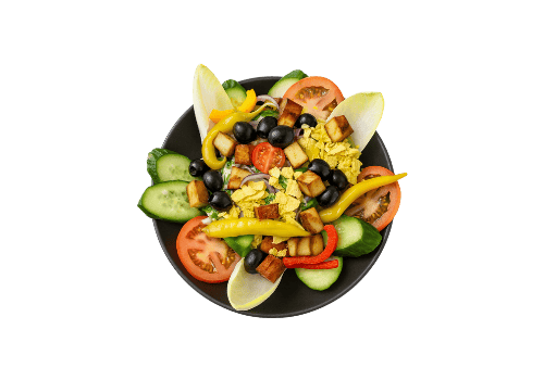 Teriyaki Tofu Salat