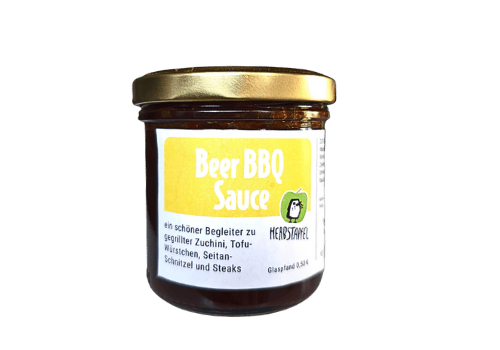 Bier BBQ Sauce im Pfandglas 155g