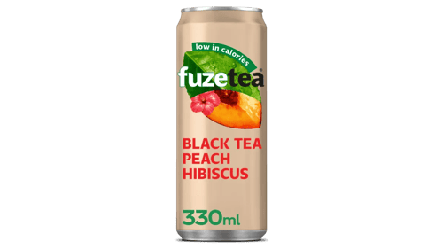 Fuze Tea black tea peach hibiscus 330ml