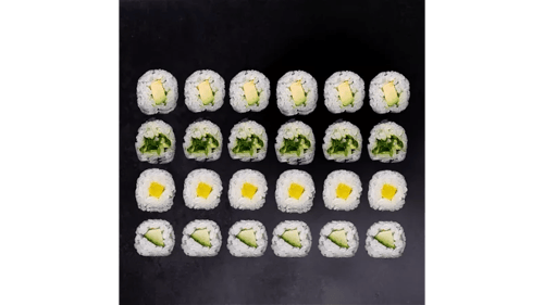 Vegetarian Maki Mix