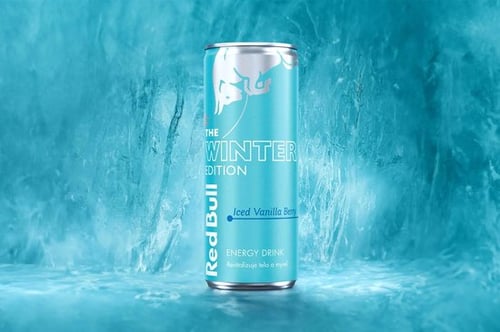 Red Bull Winter Edition  Ice Vanilla