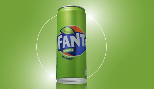 Fanta Exotic zero sugar 330ml