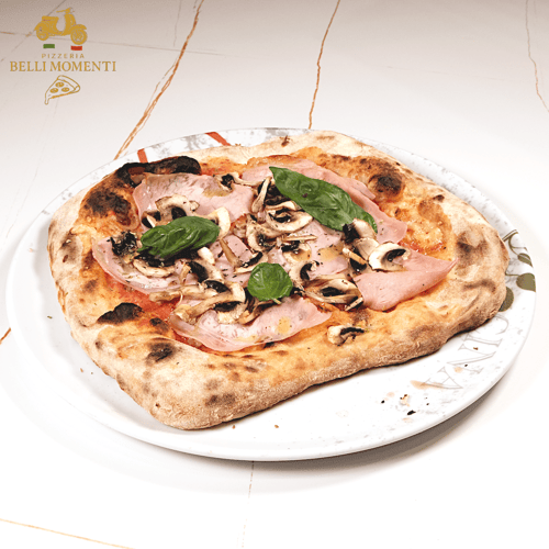 Pizza Prosciutto e Funghi