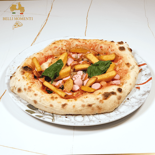 Pizza Wurstel e Patatine