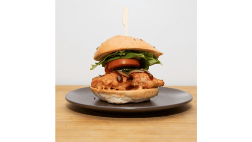 Chickenburger Plate