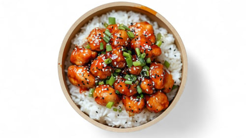 Creamy Sriracha Chicken Rice