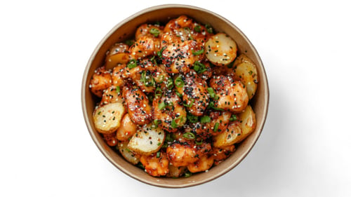 Creamy Sriracha Chicken Potatoes