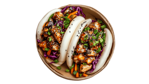 Spicy Gochujang Bao Buns (2 Stück)