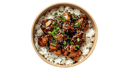 Soy Garlic Chicken Rice