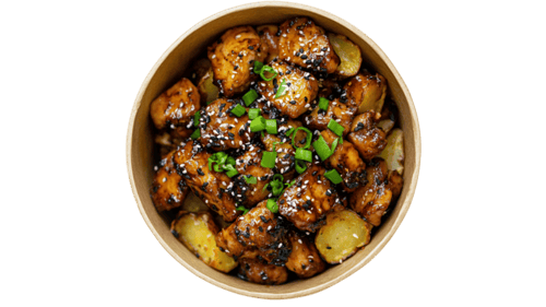 Soy Garlic Chicken Potatoes