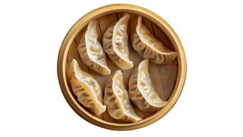 Gedämpfte Gyozas (6 Stück)
