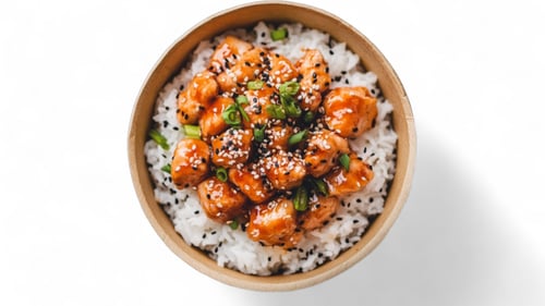 Orange Chicken Rice