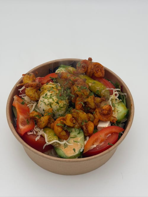 Garnelen Salat