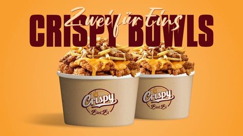 Zwei für Eins Crispy Bowl