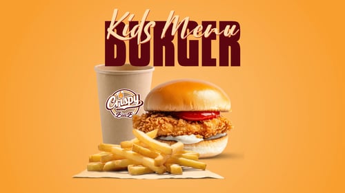 Kids Menu - Junior Burger