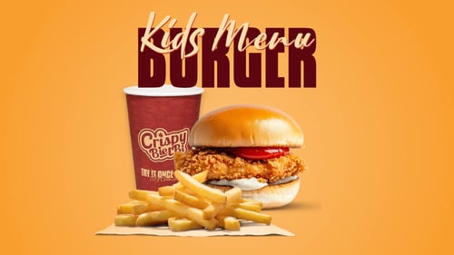 Kids Menu - Junior Burger