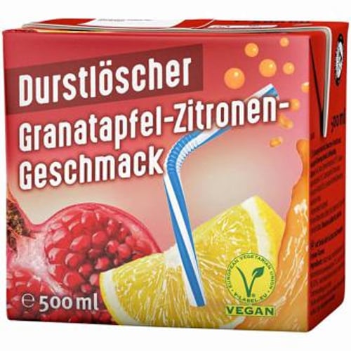 Durstlöscher Granatapfel-Zitronen 