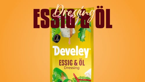 Essig und Öl Dressing