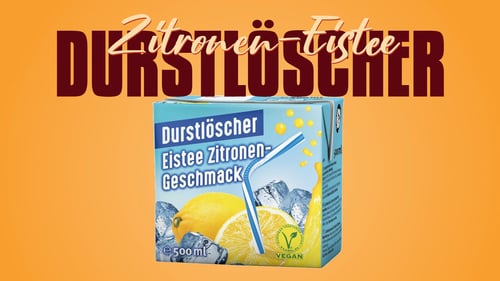 Durstlöscher Eistee Zitrone
