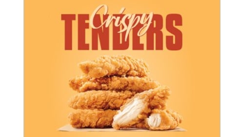 Crispy Filets MENÜ (4 Filets)