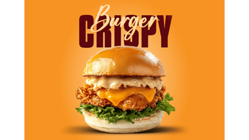 Crispy Burger MENÜ