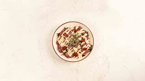 Runder Carpaccio Salade