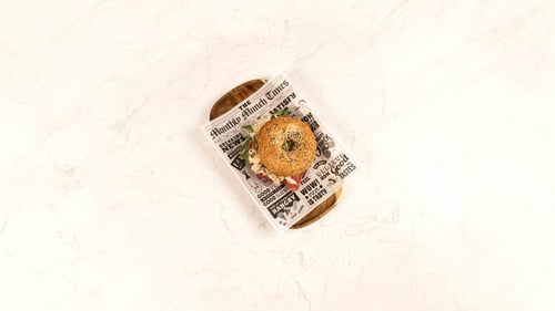 Bagel Carpaccio
