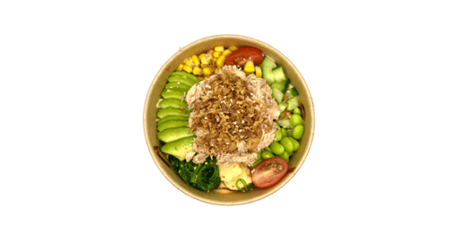 Poke Bowl Sake Mousse