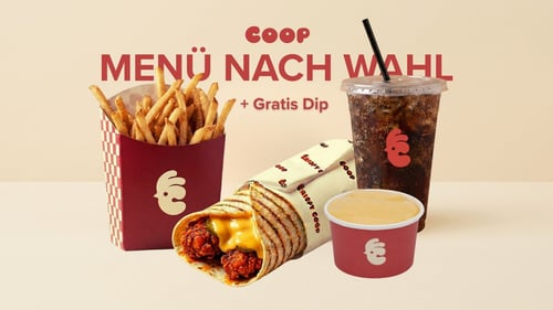 Wrap Menü nach Wahl