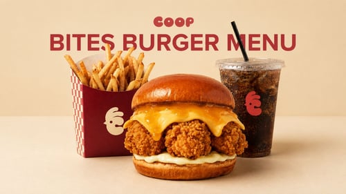 Coop Bites Burger Menü